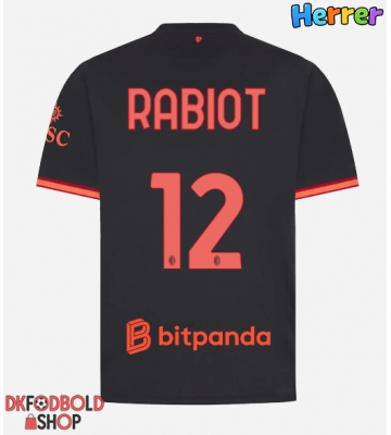 AC Milan Adrien Rabiot #12 Tredje trøje 2026-27 Kort ærmer AC Milan Adrien Rabiot #12 Tredje trøje 2026-27 Kort ærmer